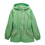 Holt Packable Waterproof Raincoat with Hood - Green