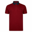 Lizard King Wine Printed Collar Polo Shirt