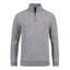 Crew Clothing Classic Half Zip Sweatshirt - Grey Marl