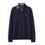 Crew Clothing Classic Half Zip Sweatshirt - Navy