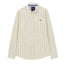 Crew Clothing Matthew Tattersall Check Long Sleeve Shirt - Olive Gold Burgundy