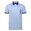 Gabicci Contrast Collar Polo Shirt - Azure