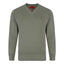 Gabicci Jumpers - K01 Classic V Neck - Olive