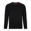 Gabicci Jumpers - K04 Classic Crew Neck - Black