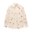 Joules Amilla Paris Print Womens Shirt - White