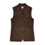 Joules Womens Minx Gilet - Chocolate Brown