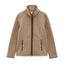 Joules Womens Heritage Full Zip Fleece - Mink Brown