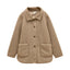 Joules Womens Sadie Longline Fleece - Mushroom