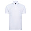 Lizard King White Zipper Polo