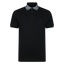 Lizard King Black Printed Collar Polo Shirt