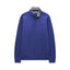 Crew Clothing Classic Cotton-Mix Half-Zip Sweatshirt - Navy