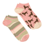 Joules Womens Rilla Trainer Socks 2 Pack - Pink Green