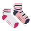 Joules Womens Volley Tennis Sock 2 Pack - Pink Blue