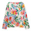 Joules Womens Harbour Artist Floral Printed Boat Neck Breton Top