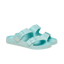 Joules Womens Sunseeker Light Blue EVA Double Buckle Sliders - Light Blue