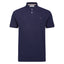 Peter Gribby Cotton Pique Polo Shirt - Navy