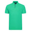 Peter Gribby Short Sleeve Solid Colour Pique Polo - Spearmint