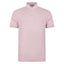Peter Gribby Short Sleeve Icemint Knitted Polo Shirt - Rose