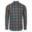 Peter Gribby Mens Long Sleeve Check Shirt - Navy