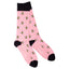 Swole Panda Womens Socks - Pink Bumblebee