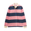 Joules Mens Rugby Club L/S Rugby Shirt - Pink/Blue