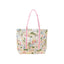 Joules Womens Promenade Canvas Tote Bag - Palm Print