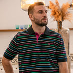 Peter Gribby Striped Polo