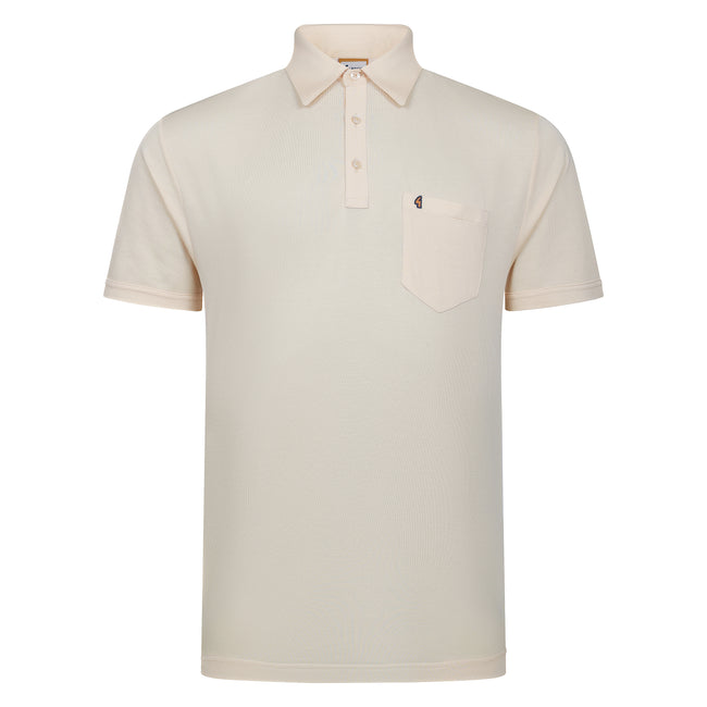Gabicci Z05 Seasonal Plain Polo - Lemon Hover Image