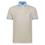 Gabicci Contrast Collar Polo Shirt - Lemon