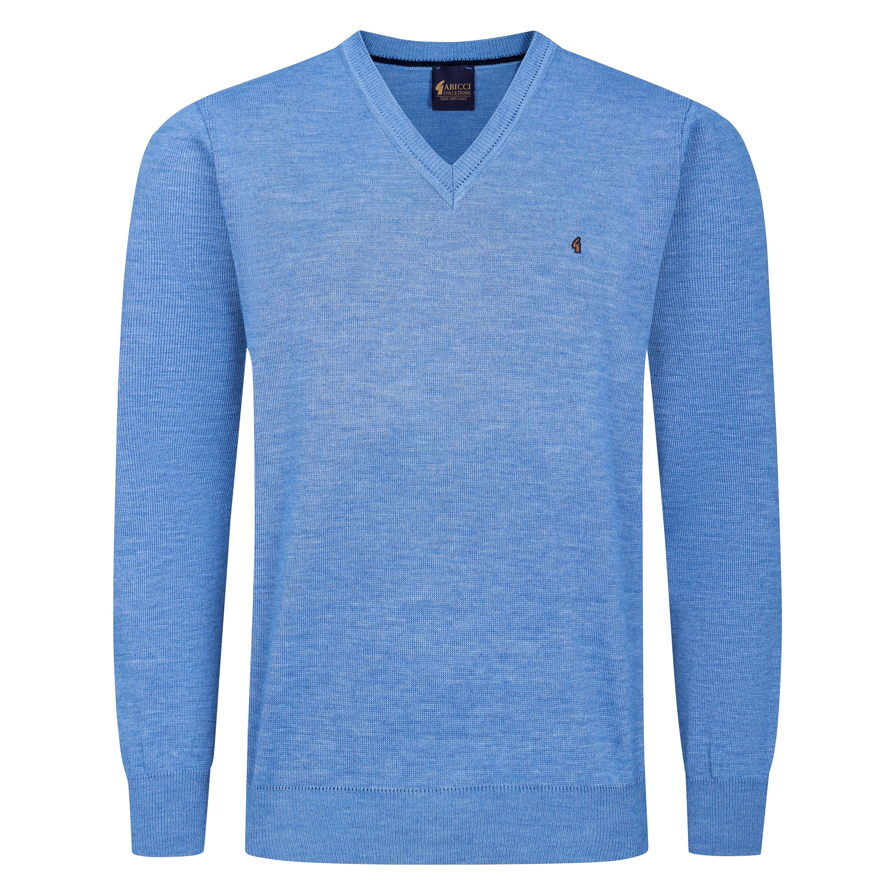 Gabicci K01 Seasonal V Neck Jumper - Surf