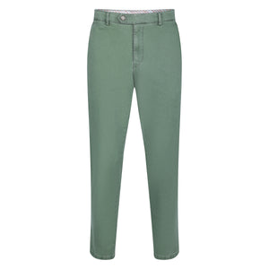 Meyer Roma Stretch Ultrasoft Twill Trousers - Olive