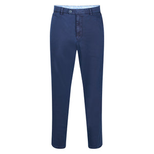 Meyer Roma Stretch Ultrasoft Twill Trousers - Navy
