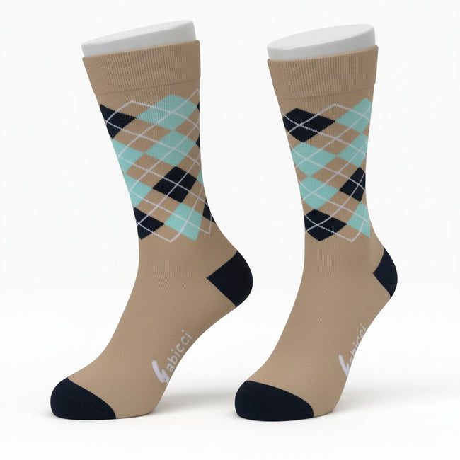 Gabicci Cotton and Micro Modal Sock Sandstone - 3 Pack Main Image