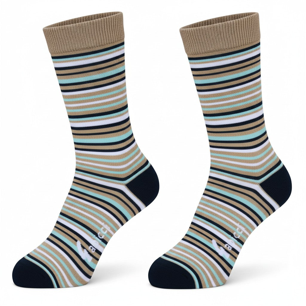 Gabicci Cotton and Micro Modal Sock Sandstone - 3 Pack