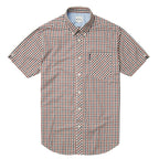 Ben Sherman Short Sleeve Signature House Check Shirt - Red