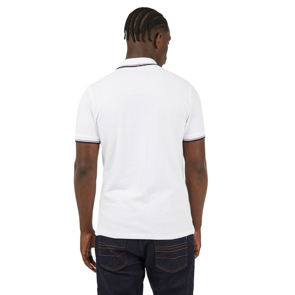 Ben Sherman Signature Pique Polo - White