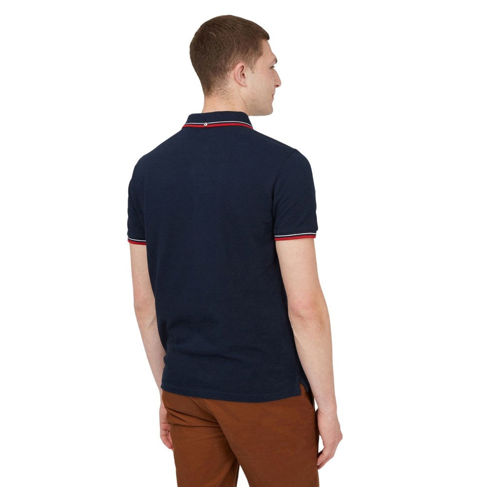 Ben Sherman Signature Pique Polo - Navy
