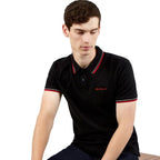 Ben Sherman Signature Pique Polo - Black