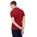 Ben Sherman Signature Pique Polo - Red
