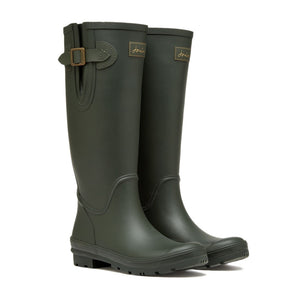 Joules Womens Houghton Adjustable Wellies - Green