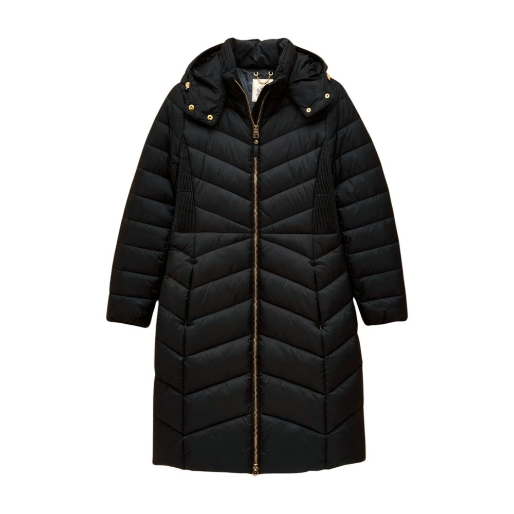 Joules Womens Pembury Long Padded Coat - Navy