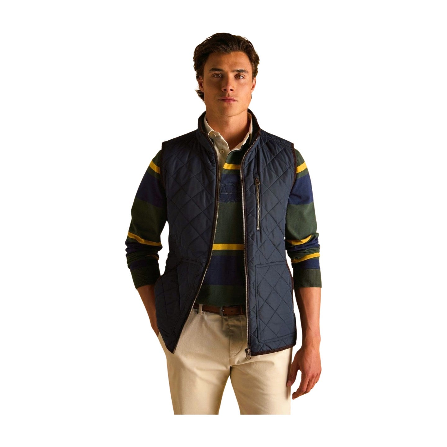Joules Mens Maynard Gilet - Navy