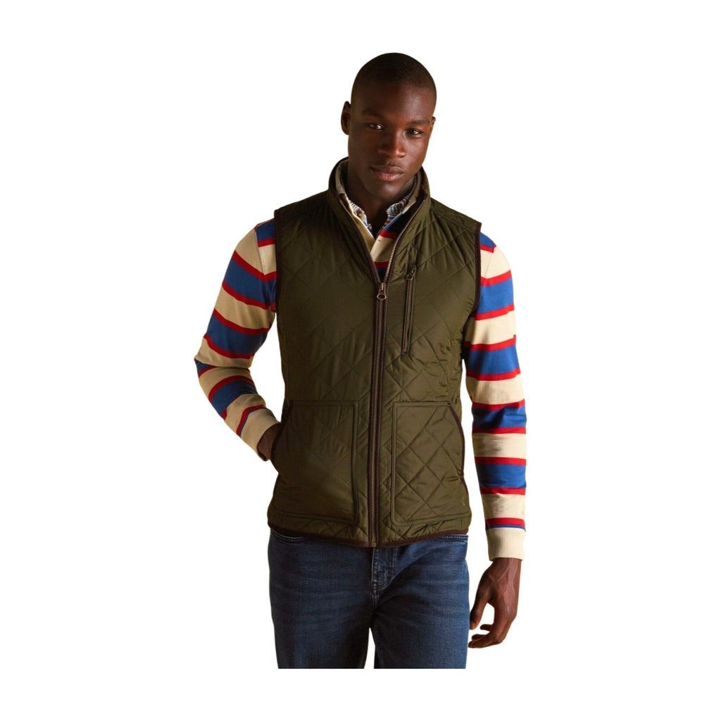 Joules Mens Maynard Gilet - Green
