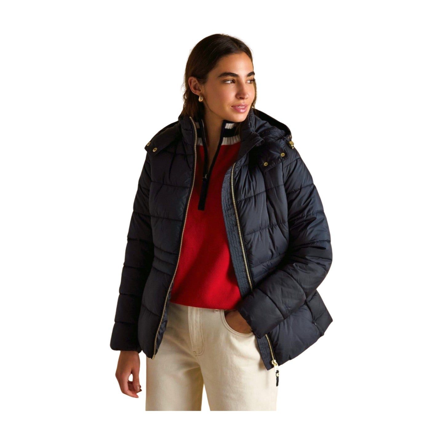 Joules Womens Hadlow Coat - Navy