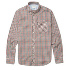Ben Sherman Long Sleeve Signature House Check Shirt - Red