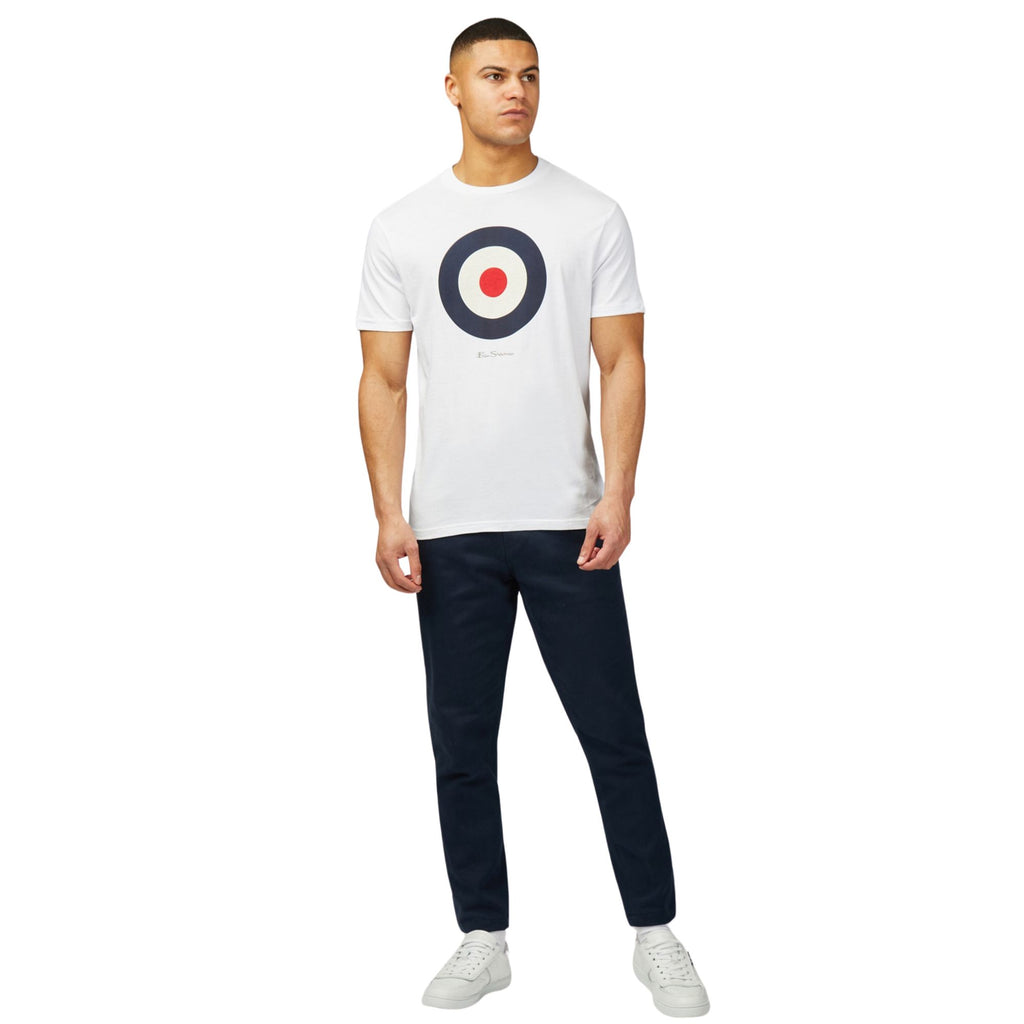 Ben Sherman Signature Target Tee - White