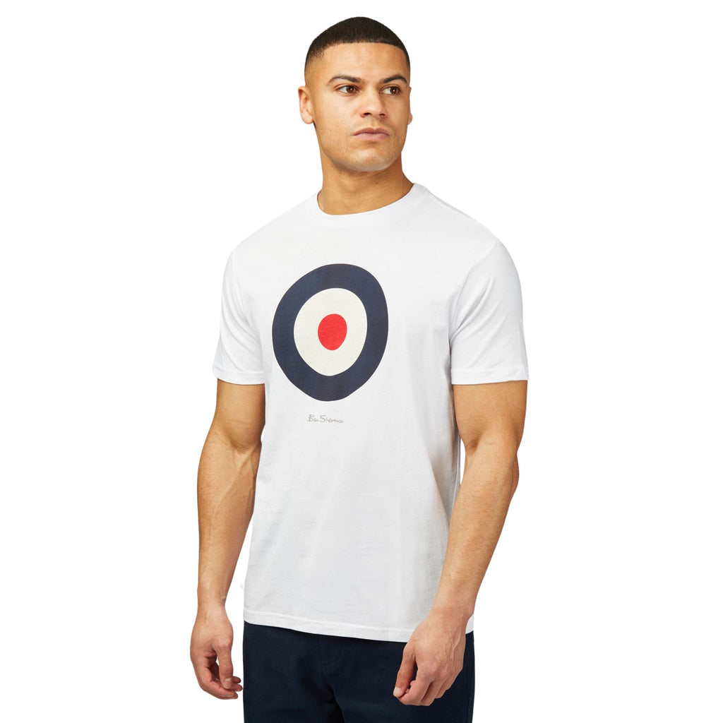 Ben Sherman Signature Target Tee - White