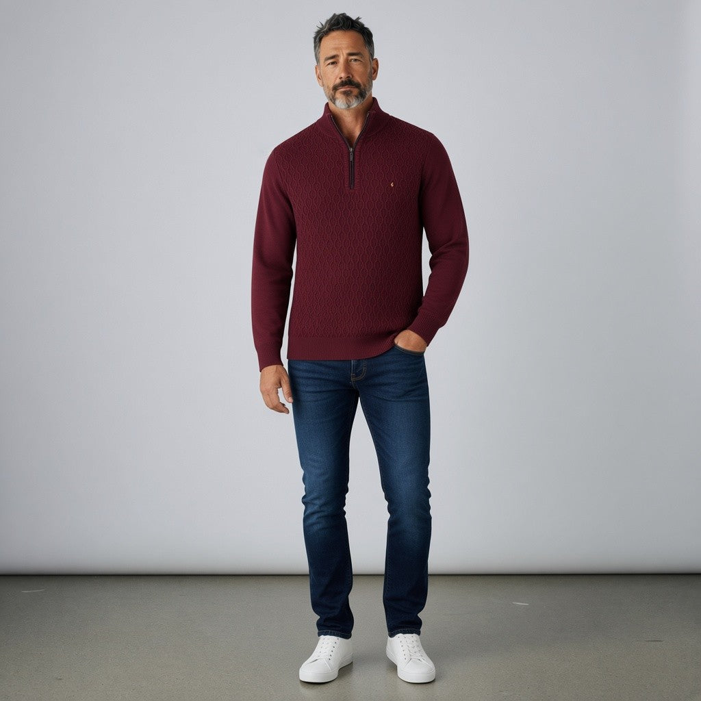 Gabicci M11 Seasonal Jumper - Claret