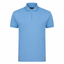 Lizard King Blue Zipper Polo