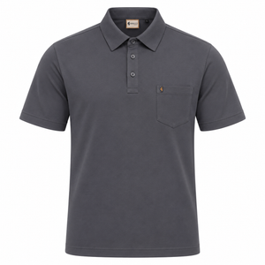 Gabicci Z05 Seasonal Plain Polo - Charcoal
